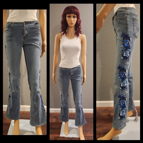Awesome Retro VTG Flare Jeans - Picture 1 of 16